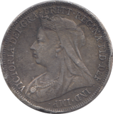 1896 SHILLING ( FINE )