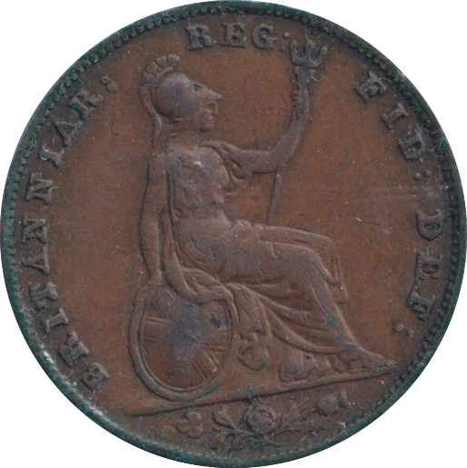 1838 FARTHING ( GF )