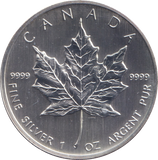 2006 1 OZ .999 FINE SILVER 5 DOLLARS CANADA