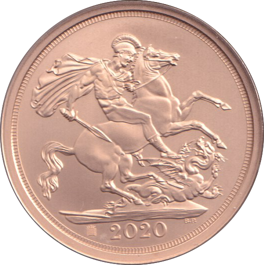 2020 GOLD SOVEREIGN ( MATT PROOF )