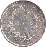 1965 SILVER 10 FRANC FRANCE