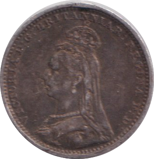 1890 MAUNDY TWOPENCE ( GVF )