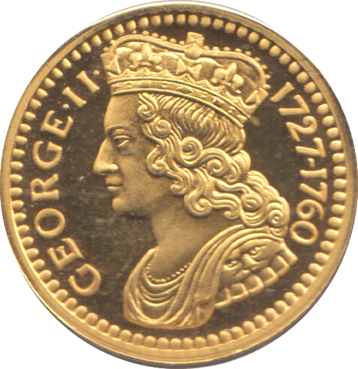 2012 SILVER PROOF OUR ROYAL SOVEREIGNS GEORGE II