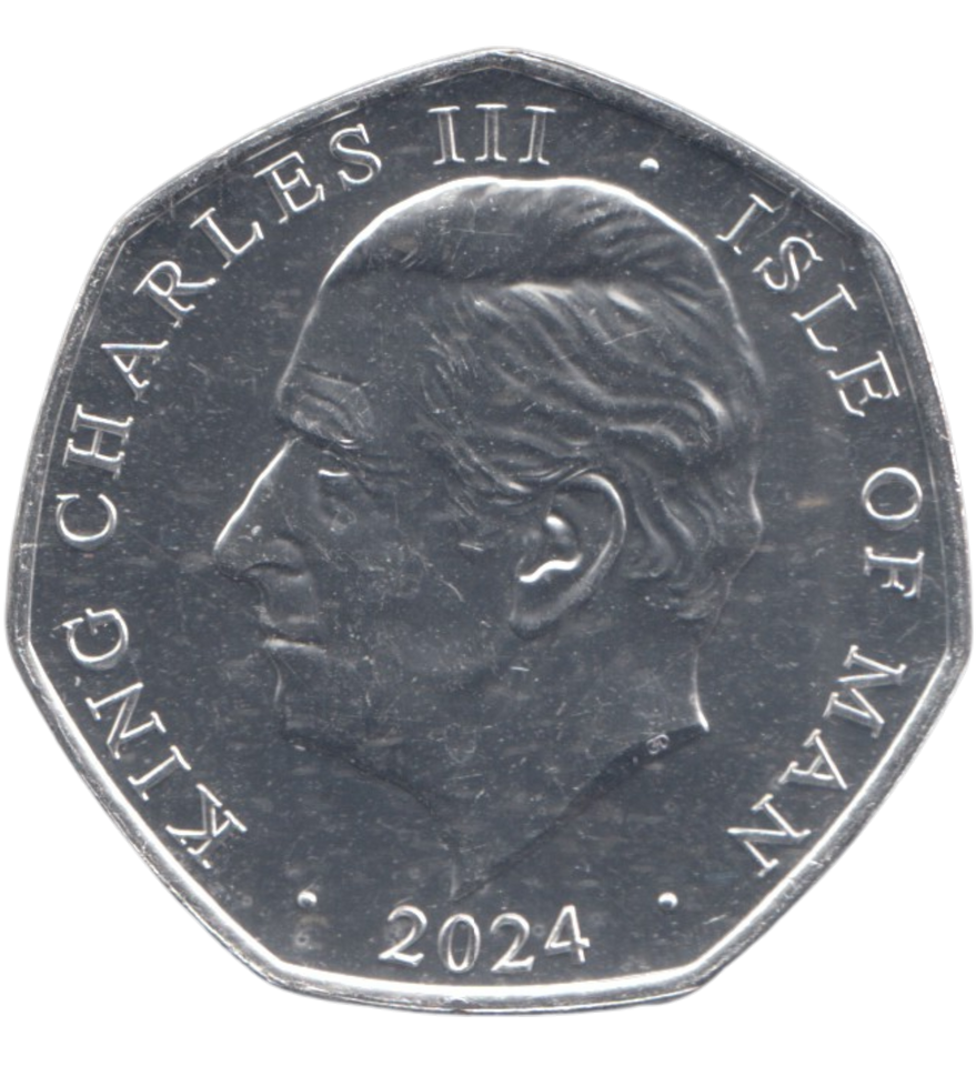 2024 50 PENCE TROOPING THE COLOUR