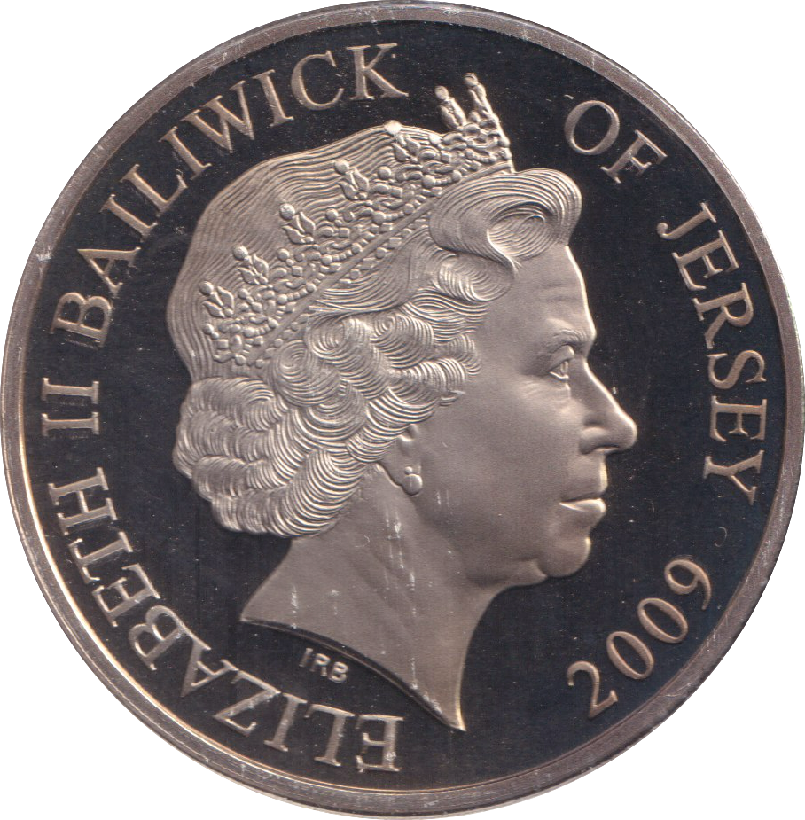 2009 HMS VICTORY FIVE POUND BAILIWICK OF JERSEY