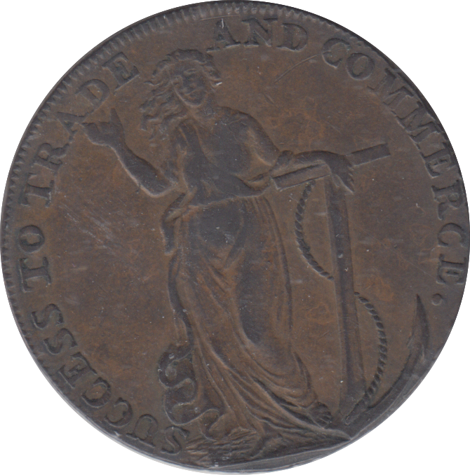 1794 BRAINTREE AND BOCKING HALFPENNY TOKEN