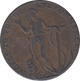 1794 BRAINTREE AND BOCKING HALFPENNY TOKEN