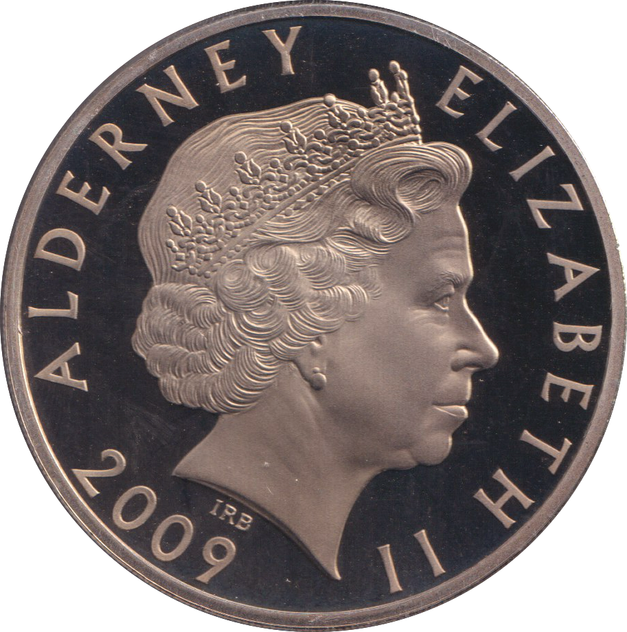 2009 HMS WARSPITE FIVE POUND ALDERNEY