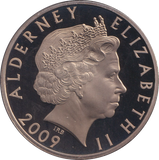 2009 HMS WARSPITE FIVE POUND ALDERNEY