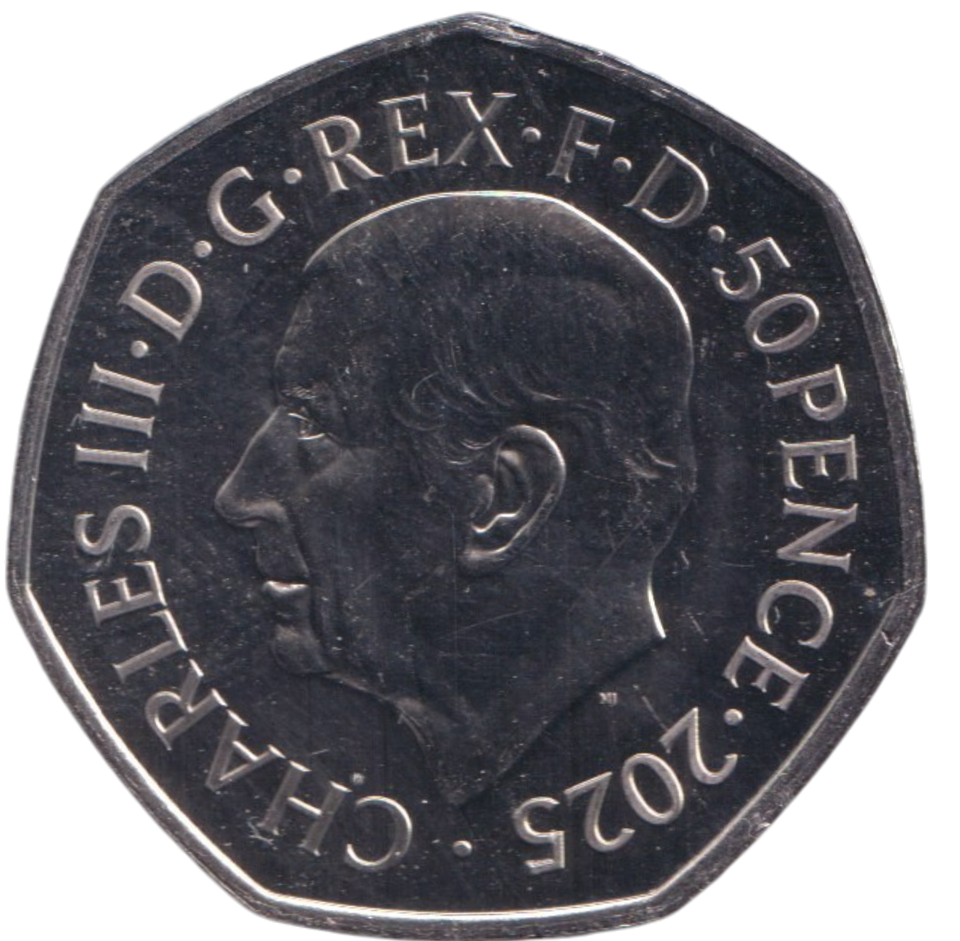 2025 THE PEACE GOODWILL VE DAY 50P ( BU )