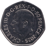 2025 THE PEACE GOODWILL VE DAY 50P ( BU )