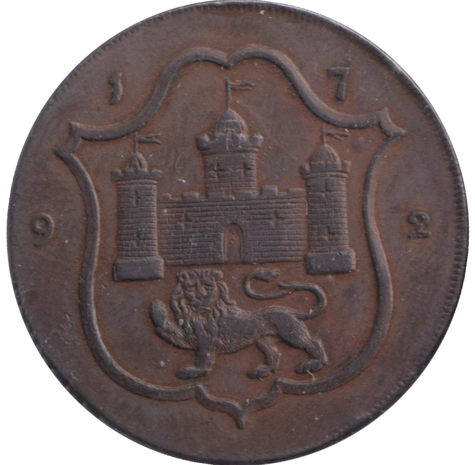 1792 HALF PENNY TOKEN NORWICH