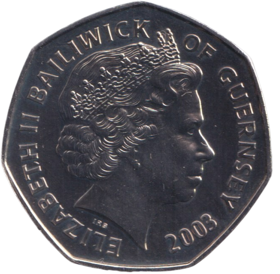 2003 CORONATION JUBILEE BAILIWICK OF GUERNSEY ( BU )