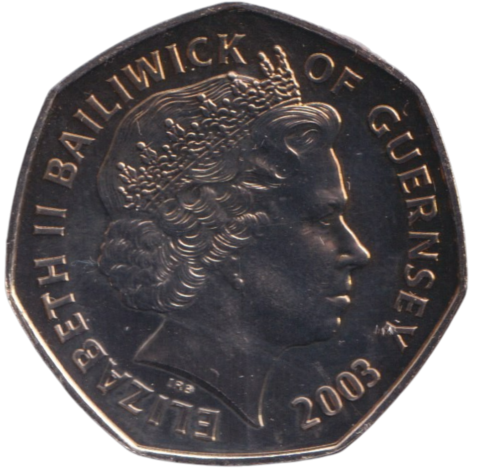 2003 CORONATION JUBILEE BAILIWICK OF GUERNSEY ( BU )