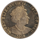 2018 110 YEARS 5 POUND ISLE OF MAN