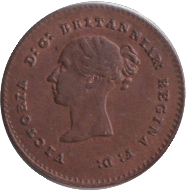 1839 QUARTER FARTHING ( EF )