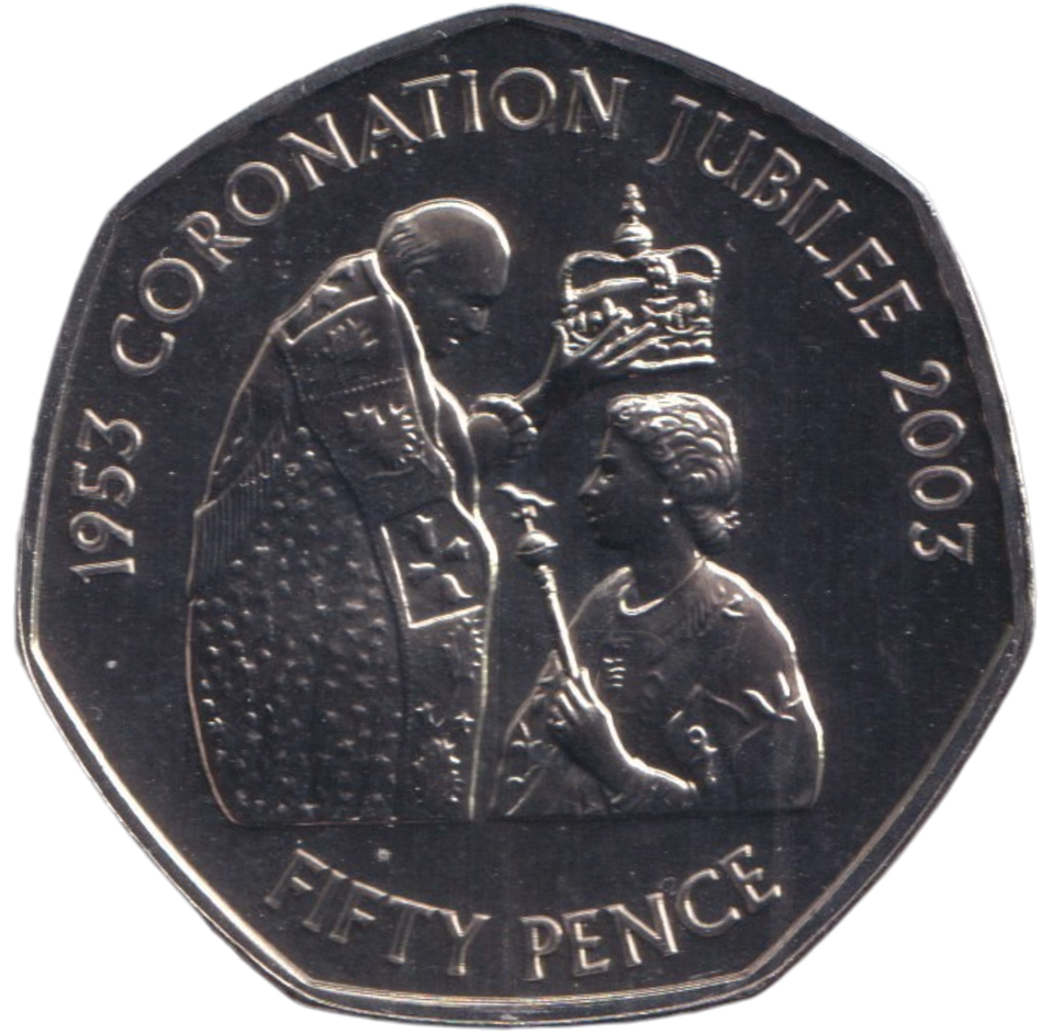 2003 CORONATION JUBILEE BAILIWICK OF JERSEY ( BU )