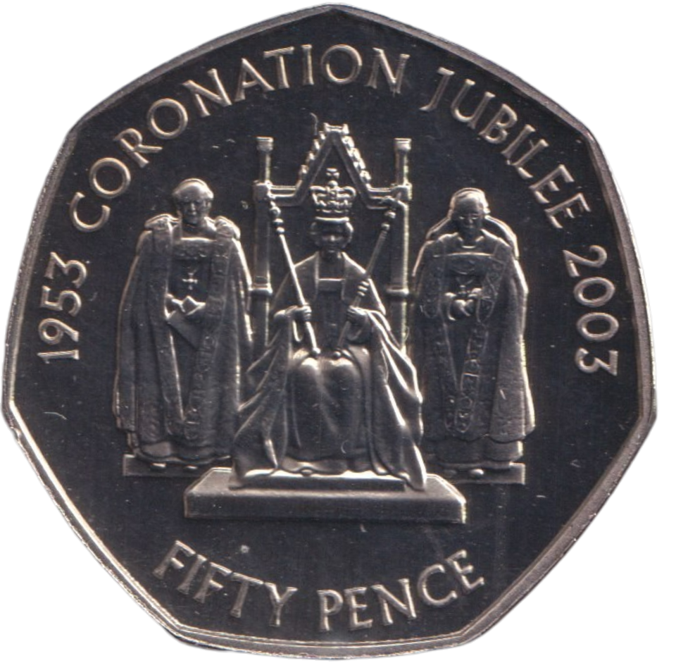 2003 CORONATION JUBILEE BAILIWICK OF GUERNSEY ( BU )