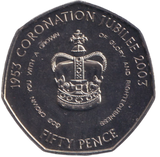 2003 CORONATION JUBILEE BAILIWICK OF GUERNSEY ( BU )