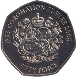2003 CORONATION JUBILEE BAILIWICK OF GUERNSEY ( BU )