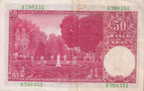 1951 50 PESTAS BANKNOTE SPAIN REF-1640