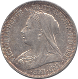 1898 SHILLING ( AUNC )