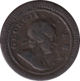1724 FARTHING ( VF )