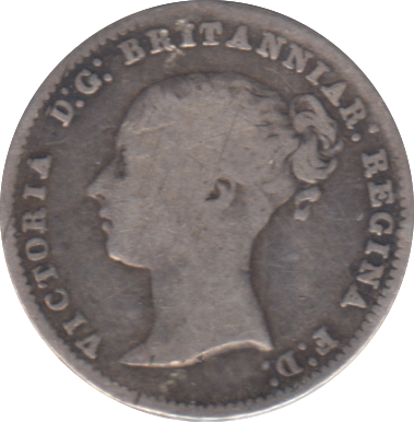 1840 THREEPENCE ( GF )