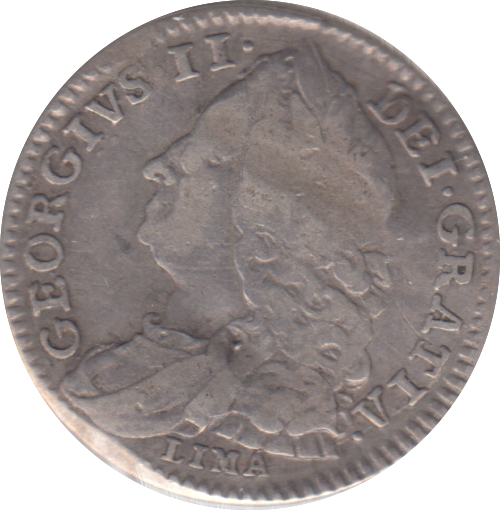 1746 SIXPENCE ( FINE )