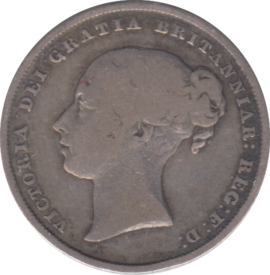 1852 SHILLING ( FINE )