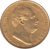 1832 GOLD SOVEREIGN ( EF )