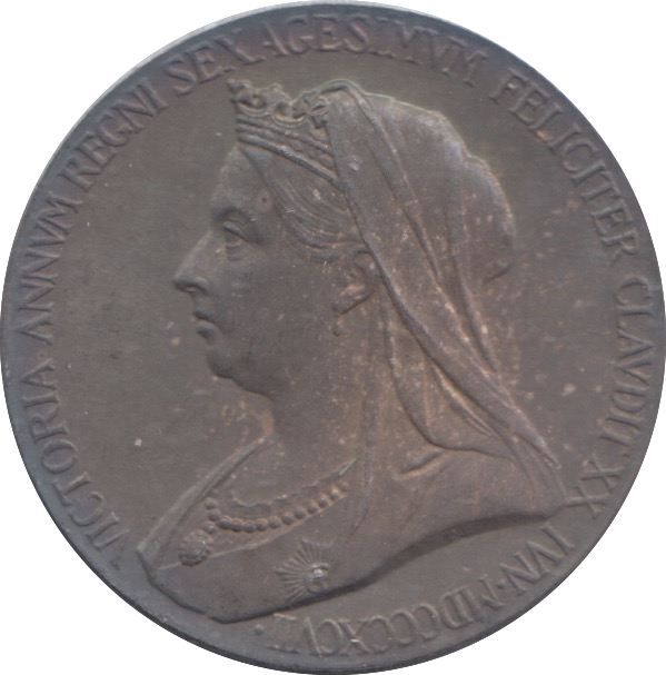 1897 SILVER MEDALLION REF 9