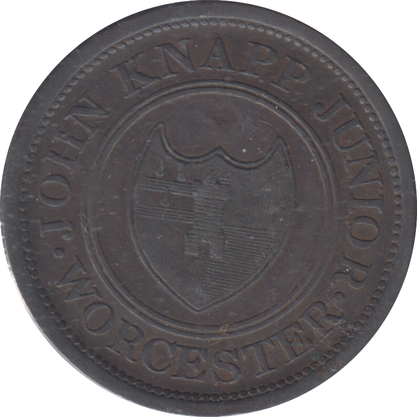 1813 WORCESTER PENNY TOKEN