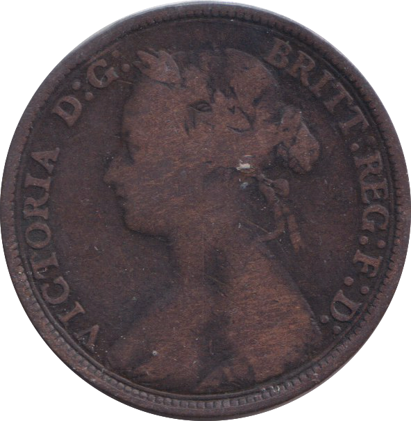 1879 HALFPENNY ( NF )