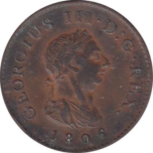 1806 FARTHING ( VF )