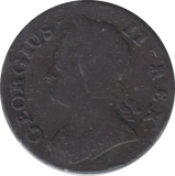 1743 HALFPENNY ( GF )