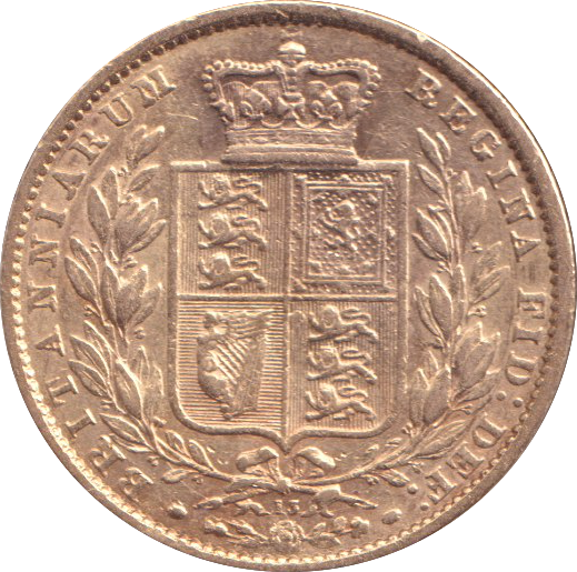 1865 GOLD SOVEREIGN ( GVF )
