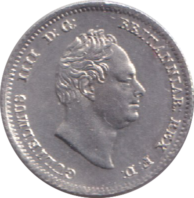 1836 FOURPENCE ( UNC )