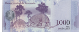 2017 VENEZUELA 1000 BOLIVARES BANKNOTE REF-1721