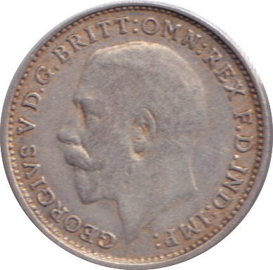 1921 THREEPENCE ( GVF )