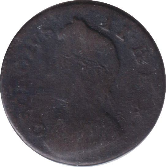 1736 FARTHING ( FINE )