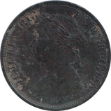 1877 HALF PENNY ( VF )