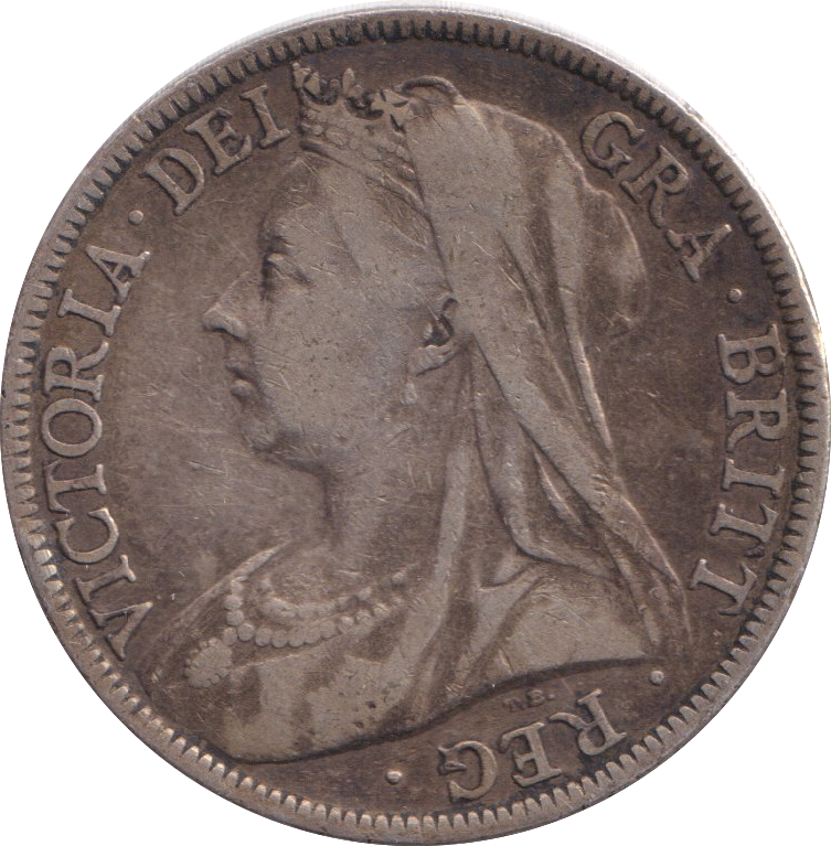 1894 HALFCROWN ( GF )
