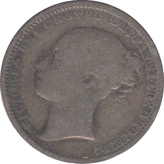 1872 SHILLING ( NF )
