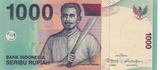 2013 INDONESIA 1000 RUPIAH BANKNOTE REF-1720