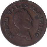 1793 FARTHING TOKEN NORTH WALES