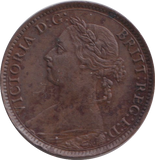 1884 FARTHING ( GVF )