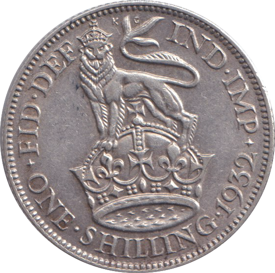 1932 SHILLING ( EF ) ENGLISH