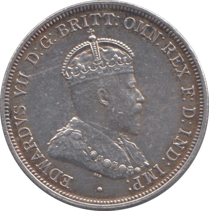 1910 SILVER AUSTRALIA FLORIN