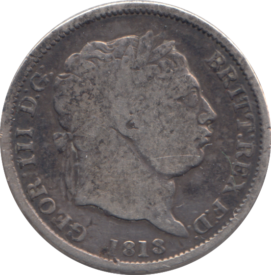 1818 SHILLING ( FINE )